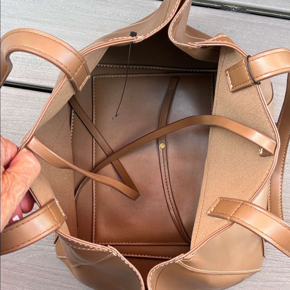 Brown Tote Bag - Picture 6 of 7